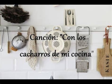 Cacharros de cocina pots and pans. Con los cacharros de mi cocina - YouTube