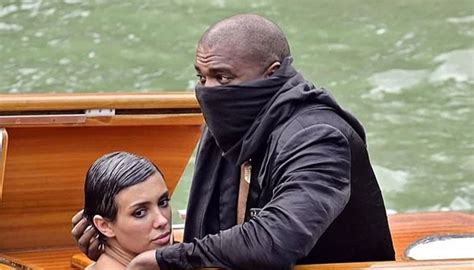 Kanye West And Bianca Censori Cruise Venice S Canals On Romantic Boat Ride