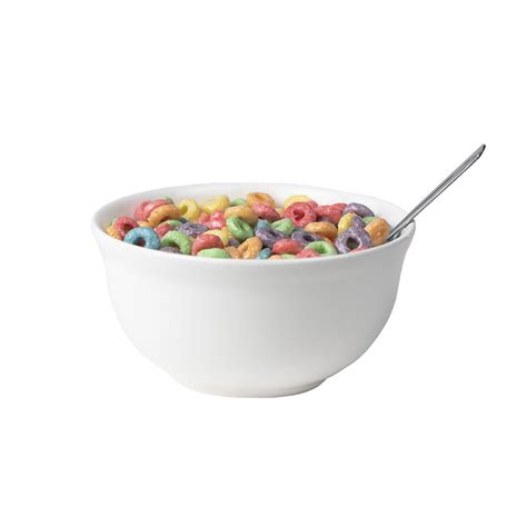 Just Dough It Fake Foods Cereal Bowl Fruit Loops