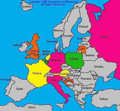 Can you find the european countries on a map? GEO MAP Quiz W. Europe. - Geography 102 with Dr. Aspaas at Virginia Commonwealth University ...