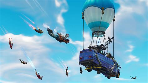 45 Top Images Fortnite Battle Bus Inflatable Balloon Fortnite