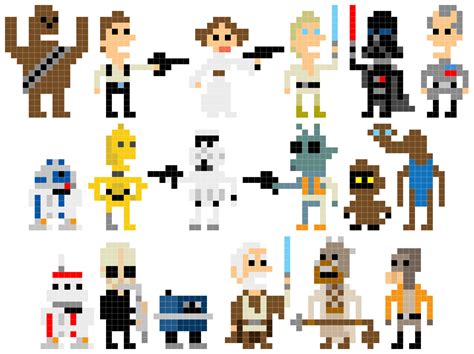 Pixel Star Wars Welcome Back To The 8 Bit Days Bit Rebels