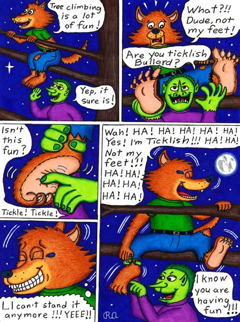 The Ticklish Little Werewolf By Walterringtail On Deviantart