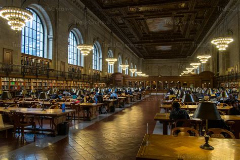 Image New York Public Library Main Reading Room High Res