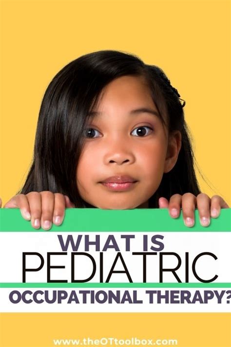What Do Pediatric Occupational Therapists Do The Ot Toolbox