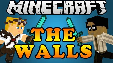 Minecraft Mini Games The Walls Hypixel Server Youtube