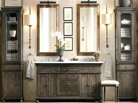 Bathroom vanities are the central hub of the bathroom for all primping and prepping in the morning, at night, and in between. Unique Bathroom Mirror Ideas | Restoration hardware ...