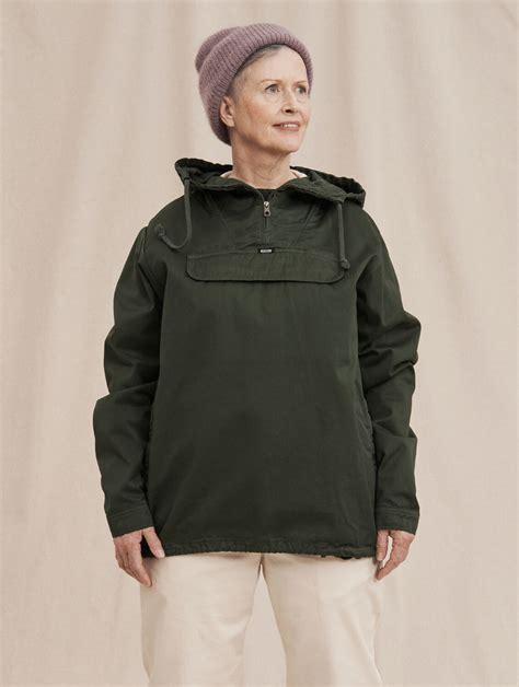 Classic Anorak Forest Green R Collection