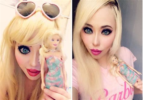Human Barbie Doll Makeup