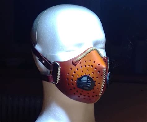 Leather Face Mask (with Filter) : 13 Steps (with Pictures) - Instructables