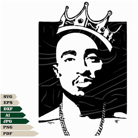 This Digital Product Is The Perfect T For A Tupac Shakur Fan It