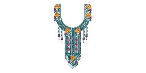 Arabian Neck Embroidery Design Embdesigntube