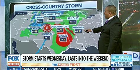 Cross Country Storm To Impact Most Of Us Beginning Midweek Latest
