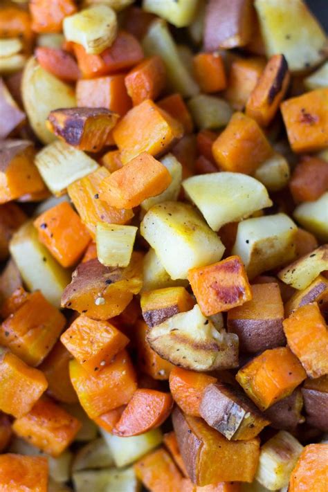 Easy Oven Roasted Root Vegetables Fork In The Kitchen Ricetta