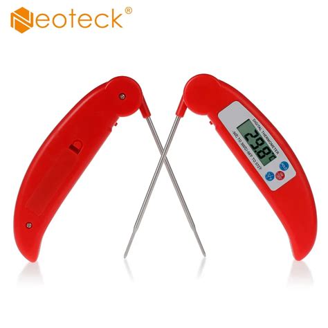 Digital Kitchen Folding Probe Household Thermometers Electronic Bbq
