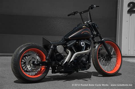 Custom Built Motorcycles Custom Harley Davidson Rocket Bobs Bobber