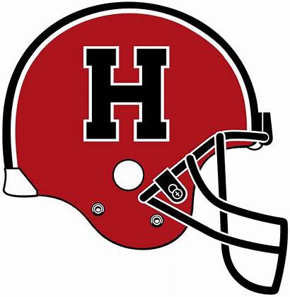 Harvard Logos Crimson Helmet Football Sports Sportslogos