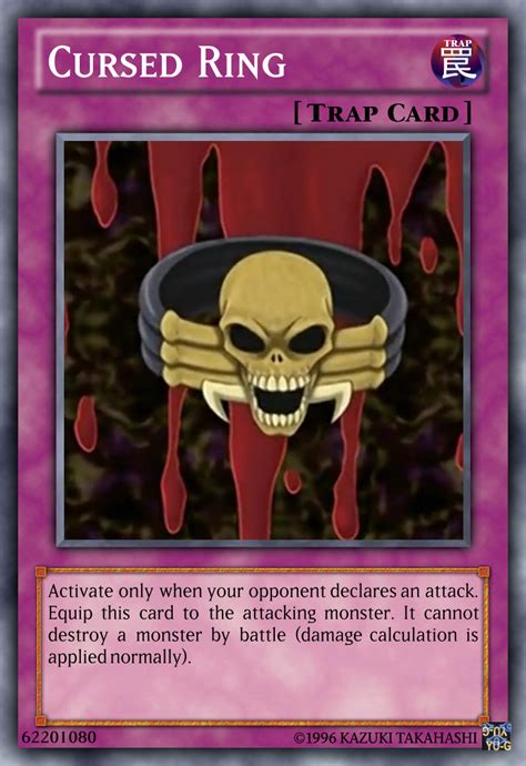 Cursed Ring Yu Gi Oh Custom Card Fixed By Duel Express On Deviantart