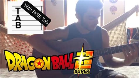 Dragon Ball Super Opening 2 Fingerstyle Youtube