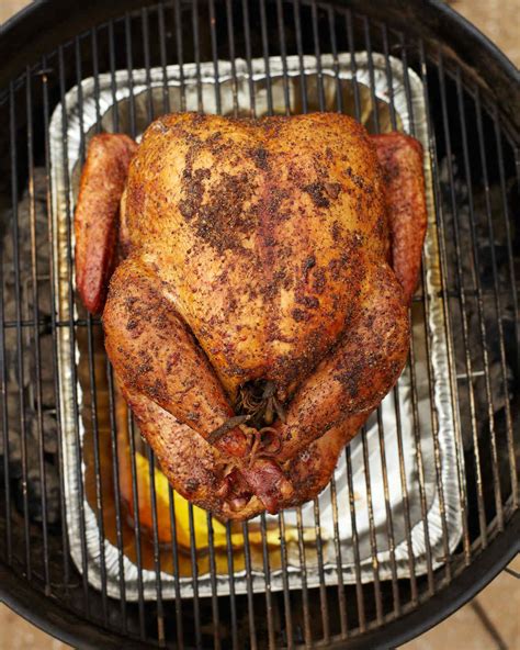 How To Grill A Whole Turkey It S Easier Than You Think Martha Stewart