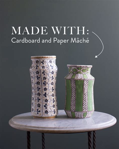 Cardboard And Paper Mâché Template Pdf Apothecary Jars Etsy
