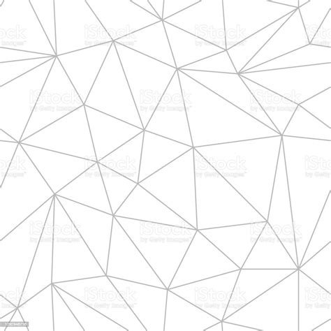 Seamless Abstract Polygonal Pattern Stock Illustration Download Image