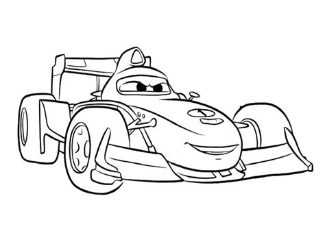 Coloriage Flash Mcqueen A Imprimer