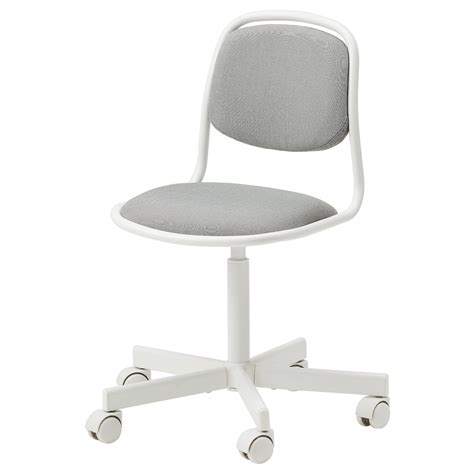 ÖrfjÄll Childs Desk Chair Whitevissle Light Gray Ikea