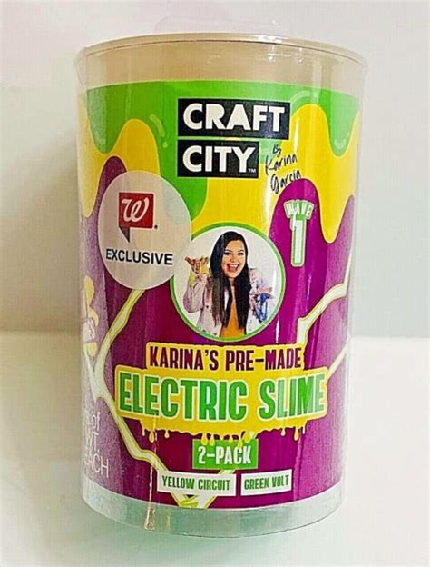 Craft City Karinas Pre Made Neon Slime 2pk And Electric Slime 2 Pk 4