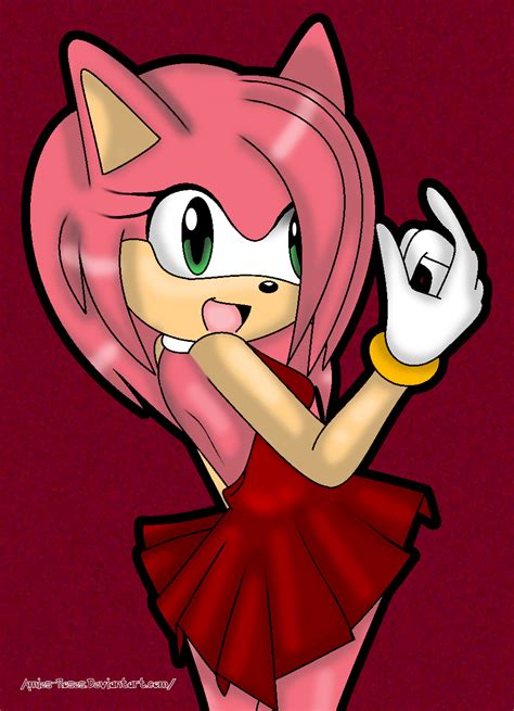 Amy Rose By Icefatal On Deviantart