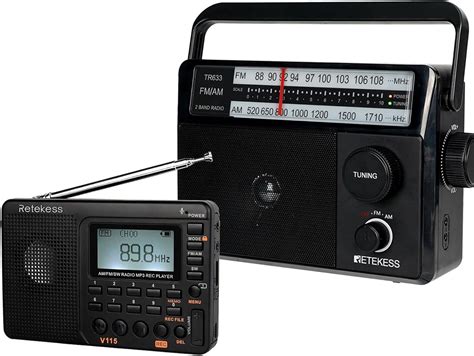 Amazon Retekess V Digital Shortwave Radio Support Micro Sd And