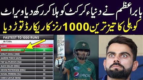 We did not find results for: Babar Azam Breaks Virat Kohli's Record For Fastest 1000 ...