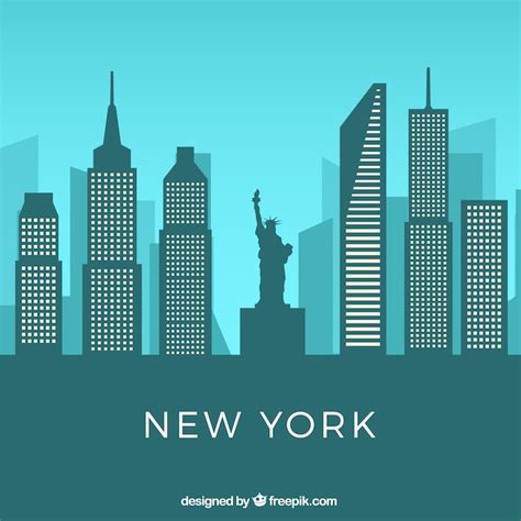 New York Skyline Images Free Download On Freepik