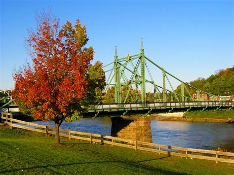 Northampton Street Bridge Over Delaware River Location Ea Flickr