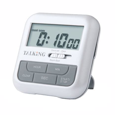 Pocket Talking Timer And Clock English