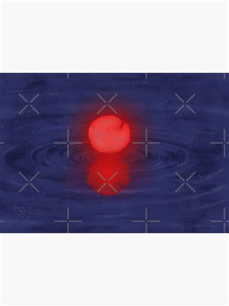 Bloodmoon Ripple V4 Sticker For Sale By Arts And Design Redbubble