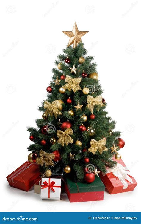 Christmas Tree Isolated Stock Photo Image Of Isolated 160969232