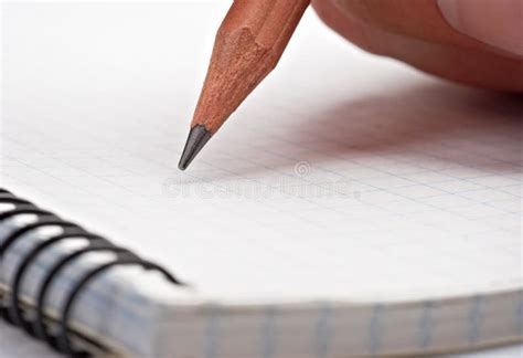 Notepad With A Pencil Stock Image Image Of Personal 29904599