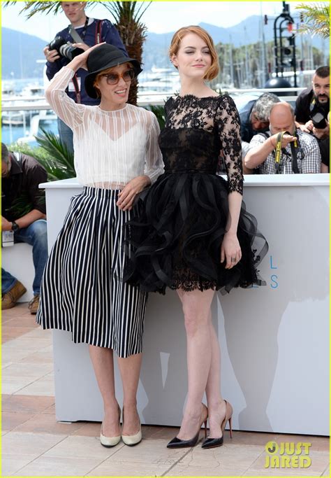 Emma Stone Is Lovely In Lace For Irrational Man Cannes Photo Call Photo 3370136 Emma Stone