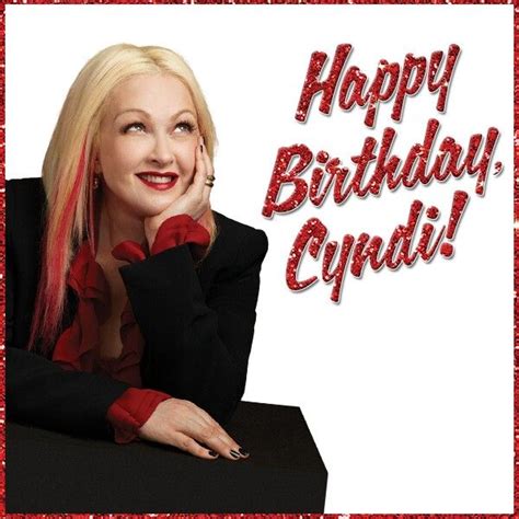 Happy Birthday Cyndi Lgbt Rights Rights Activist Cindy Lauper 80s