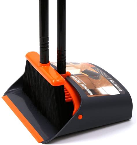 Treelen Upright Handle Clean Broom Dustpan Set Dustpan Set