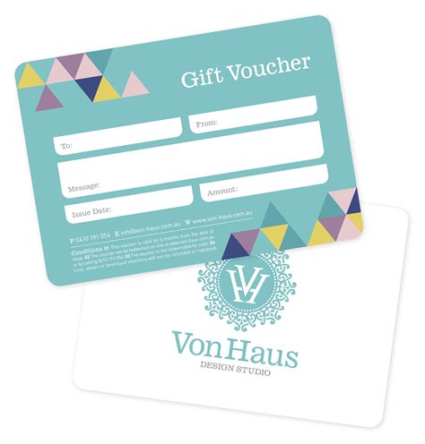 Picture me sydney can create a bespoke gift voucher for any of our courses, tours or other photography services. Von Haus Interior Gift Vouchers - Von Haus