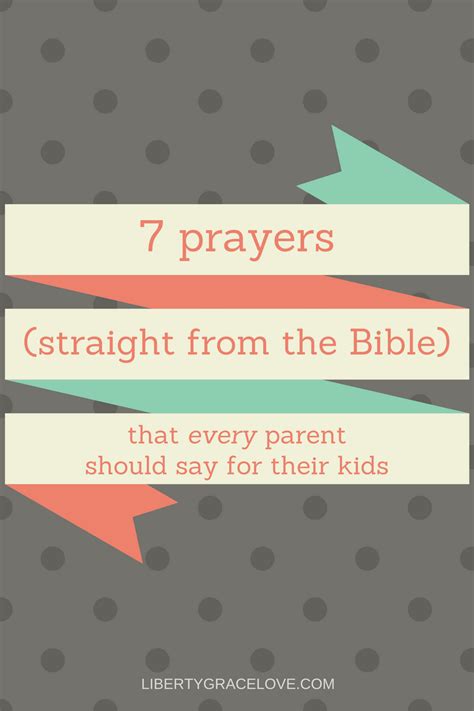 7 Prayers Straight From The Bible That Every Parent Needs To Say For