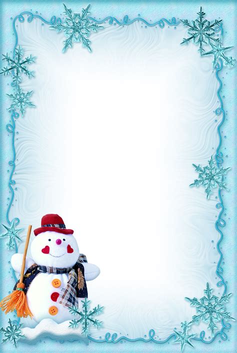 Snowman Border Clipart Free 10 Free Cliparts Download Images On