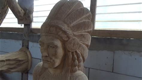 Indian People Wood Carving Woodcraft Village Youtube