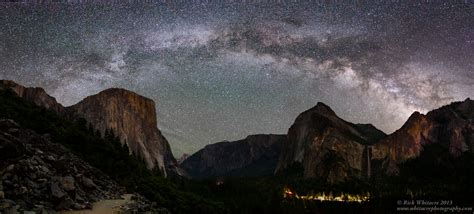 Milky Way Over Yosemite Licensecopyright All Rights Reserved By Rick