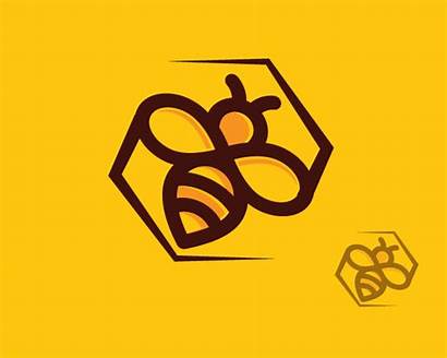 Bee Icon Dribbble Symbol Hive Logos Honey