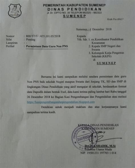 Keempat, warga diminta aktif berkoordinasi dengan fasilitas kesehatan. Bimbel Masuk Kedinasan Jogja: Contoh Surat Kedinasan Sekolah