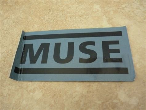 Muse Band Rare Luggage 5 Sticker Promo 2006 Damage Autographia