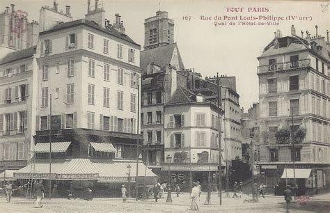 Paris Rue Du Pont Louis Philippe Paris Ive Arr Cartes Postales Anciennes Sur Cparama